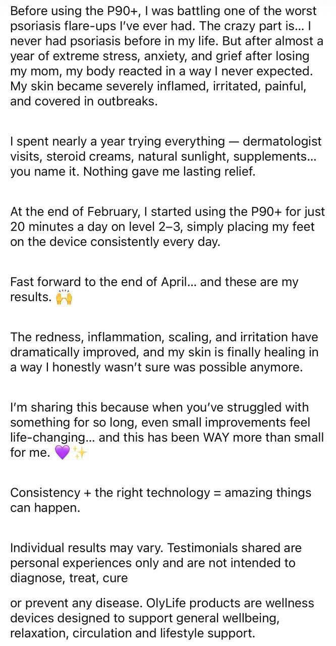 Customer testimony